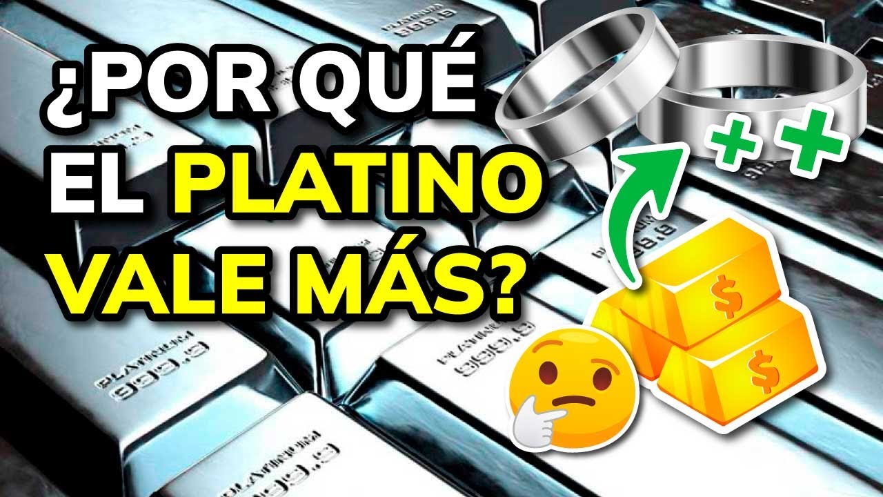 ¿Qué vale más: oro o platino? Descubre la respuesta en este análisis